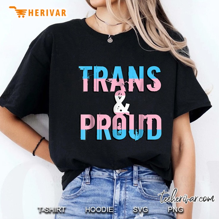 Trans And Proud Ladies Tee
