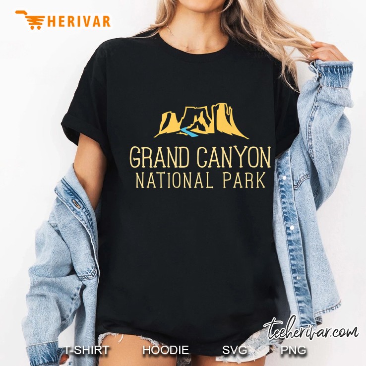 Vintage Grand Canyon National Park Hiking Vacation Version2 Ladies Tee