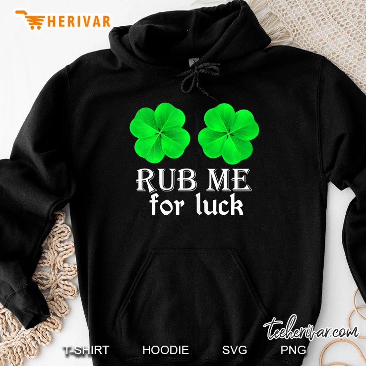 Rub Me For Luck Irish Shamrock Boobs St Patrick