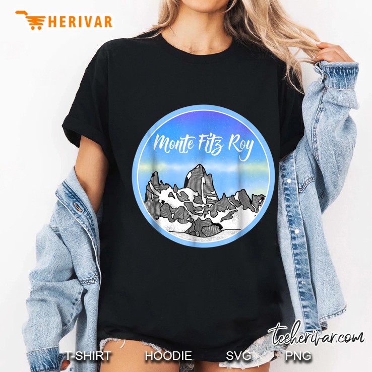 Mount Fitz Roy Mountain Version Ladies Tee