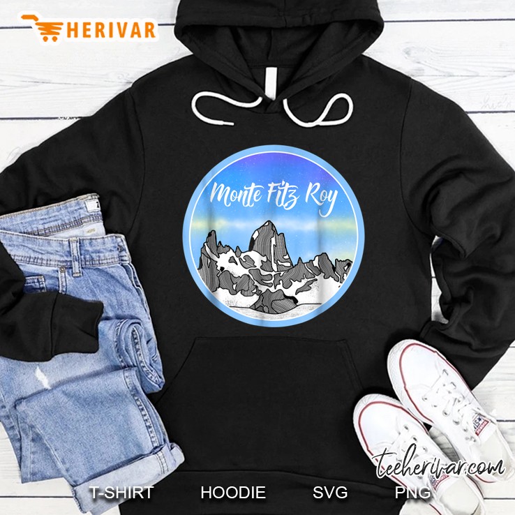 Mount Fitz Roy Mountain Version Hoodie