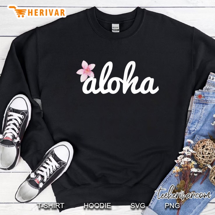 Aloha Ohana Hawaiian Flower Version Sweatshirt