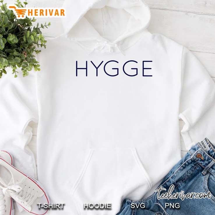 Cosy And Comfy Danish Hygge Design Hoodie