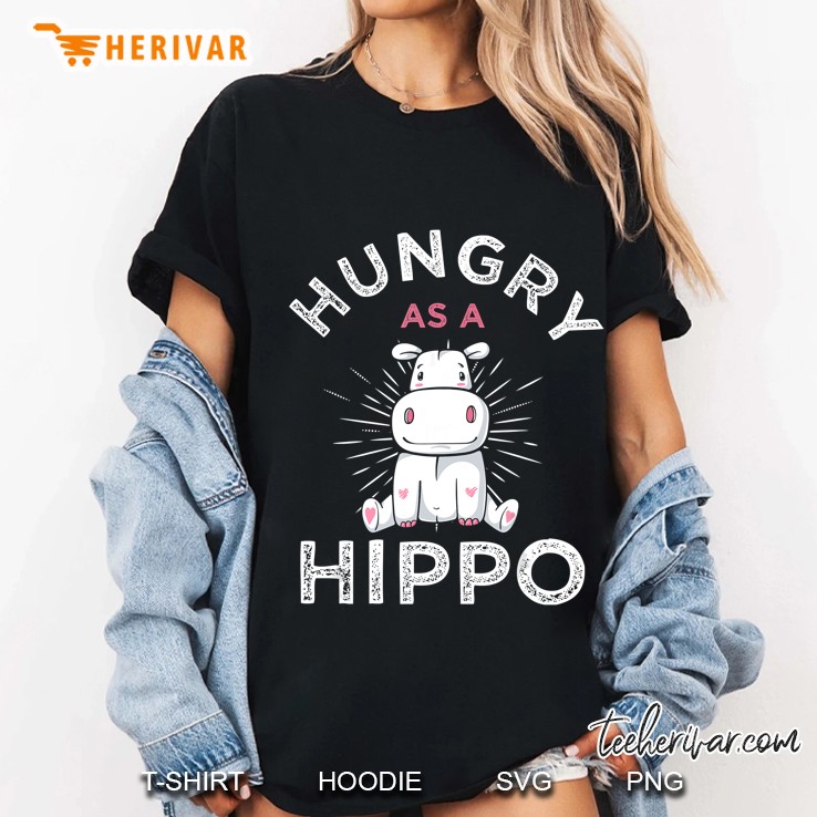 Hungry As A Hippo Hoodie