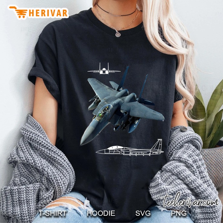 F15 Eagle Jet Military Stealth Tactical Airplane Hoodie