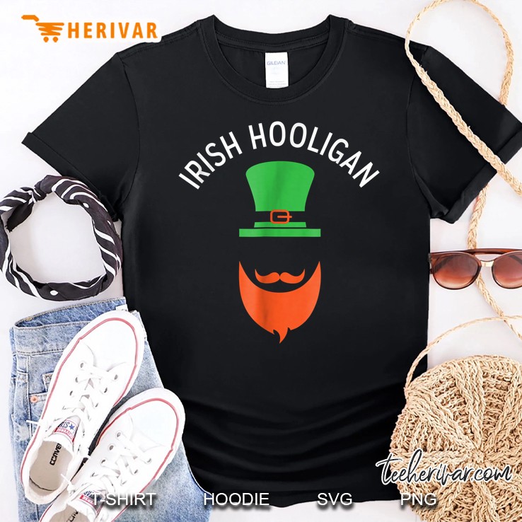 Irish Hooligan Beard Leprechaun Version Shirt