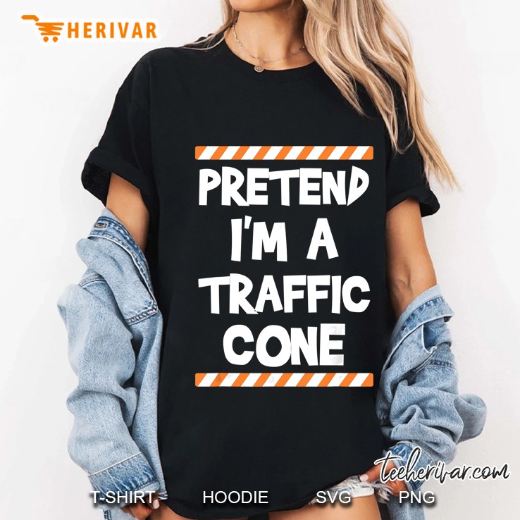 Pretend I Am A Traffic Cone Hoodie