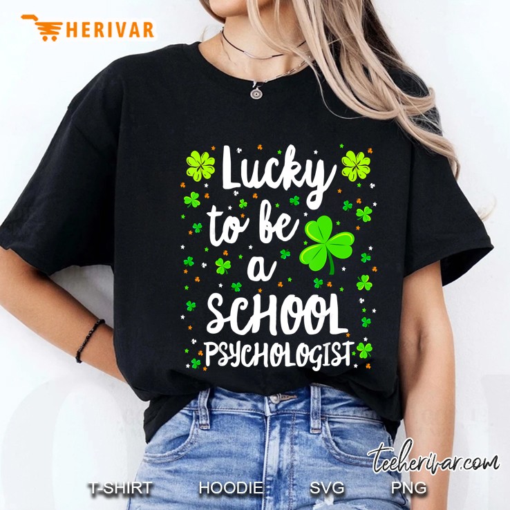 Lucky To Be A School Psychologist Ladies Tee