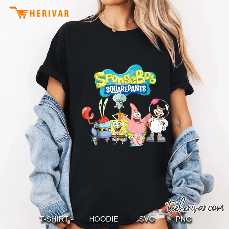 Spongebob Squarepants Friends Ladies Tee