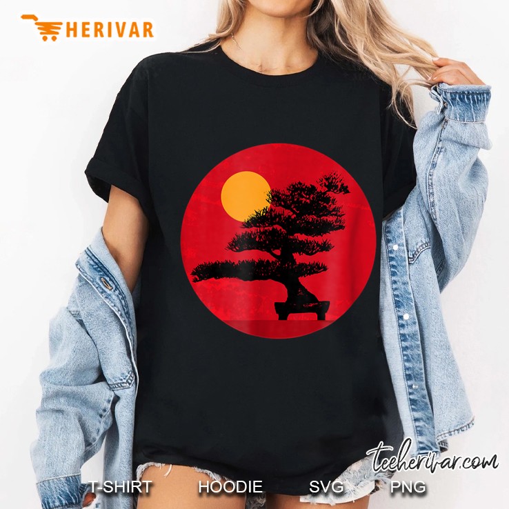 Bonsai Tree Dwarf Tree Vintage Zenbonzai Gardening Ladies Tee