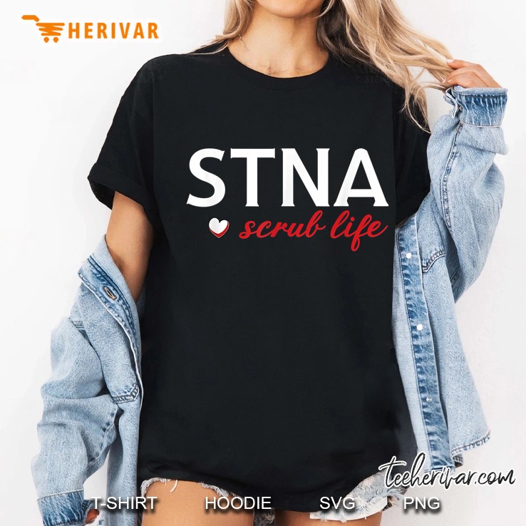 STNA Scrub Life Heart Hoodie