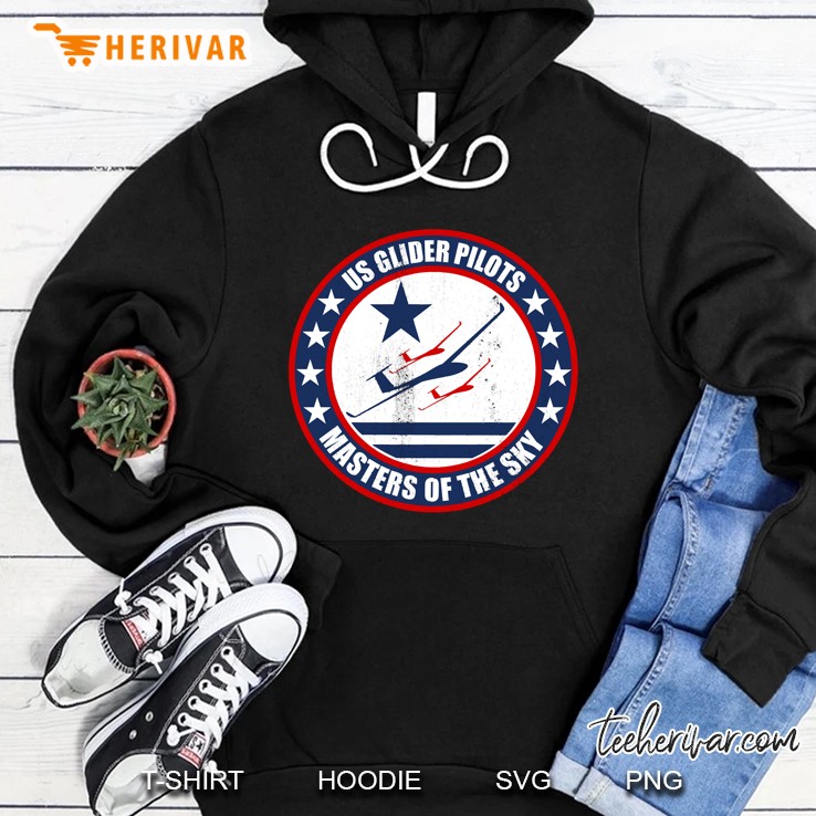 US Glider Pilots Masters Of The Sky Hoodie