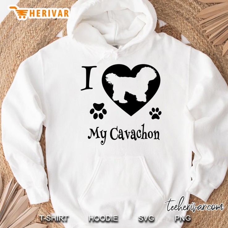 I Love My Cavachon Hoodie