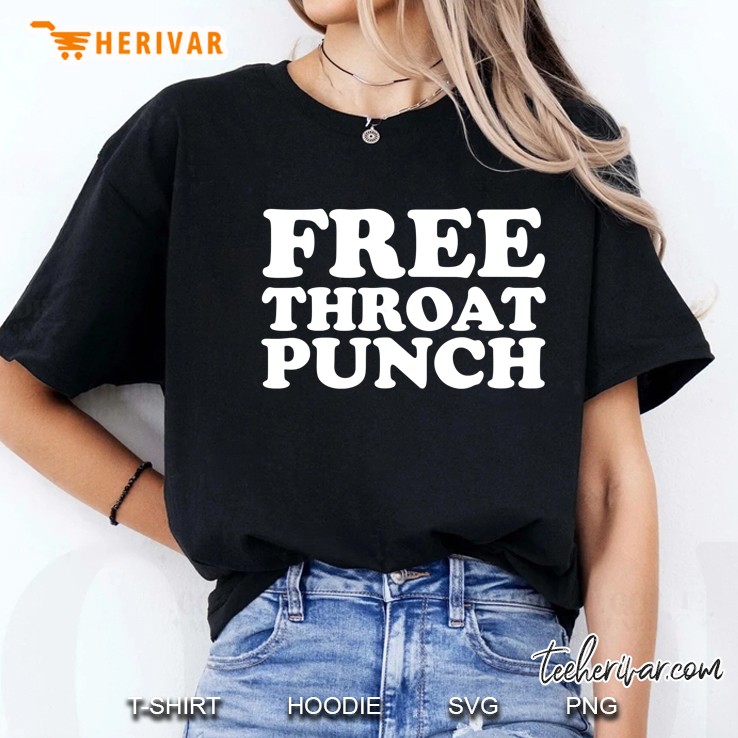 Free Throat Punch Ladies Tee