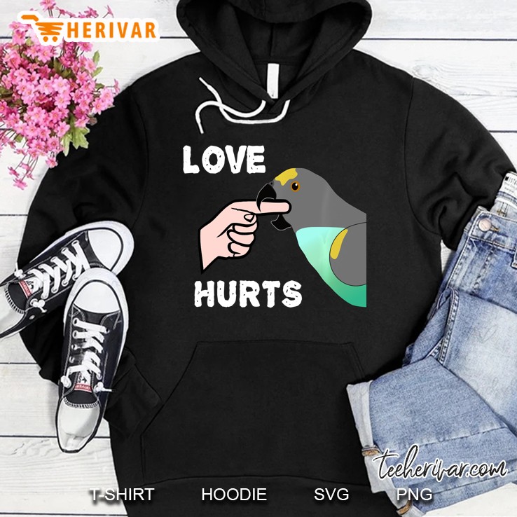 Love Hurts Meyers Parrot Mugs