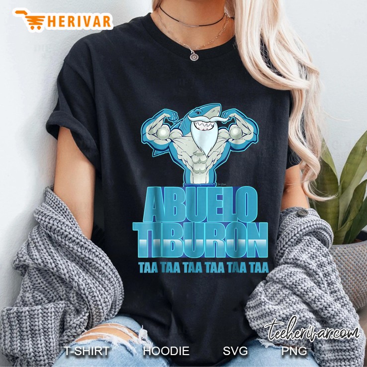 Abuelo Tiburon Taa Taa Taa Taa Taa Taa Beard Shark Version Ladies Tee