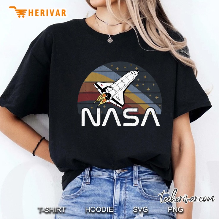 Nasa Rocket-Ship Vintage Version Hoodie