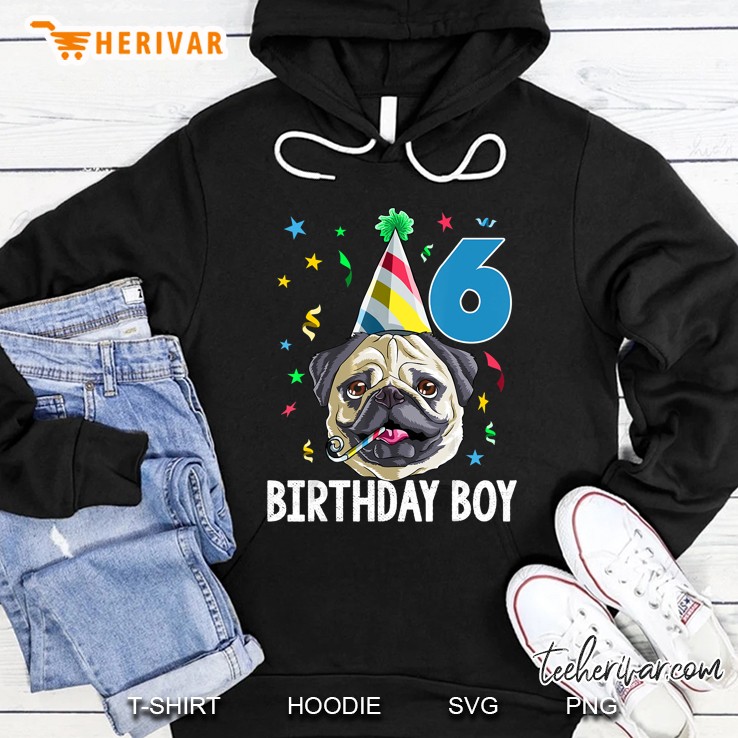 Birthday Boy Pug Version Hoodie
