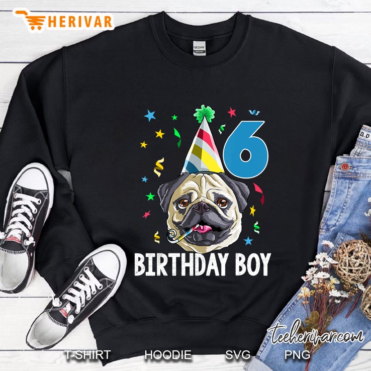 Birthday Boy Pug Version Sweatshirt