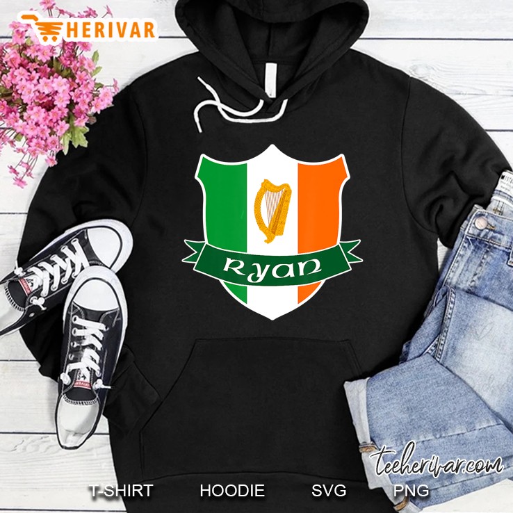 Ryan Irish Ireland Flag Mugs