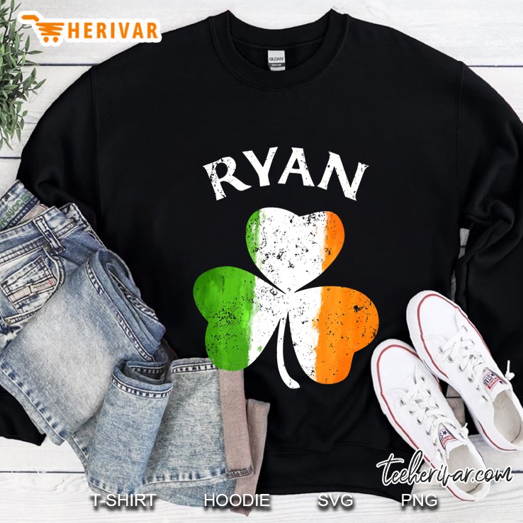 Ryan Irish Shamrock St Patricks Day Sweatshirt