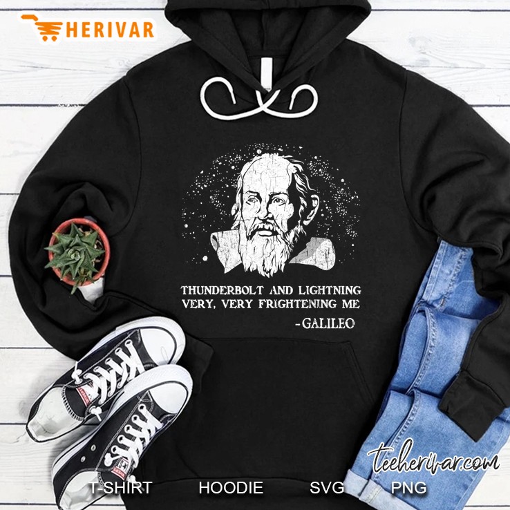 Thunderbolt And Lightning Very Frightening Me Galileo Hoodie