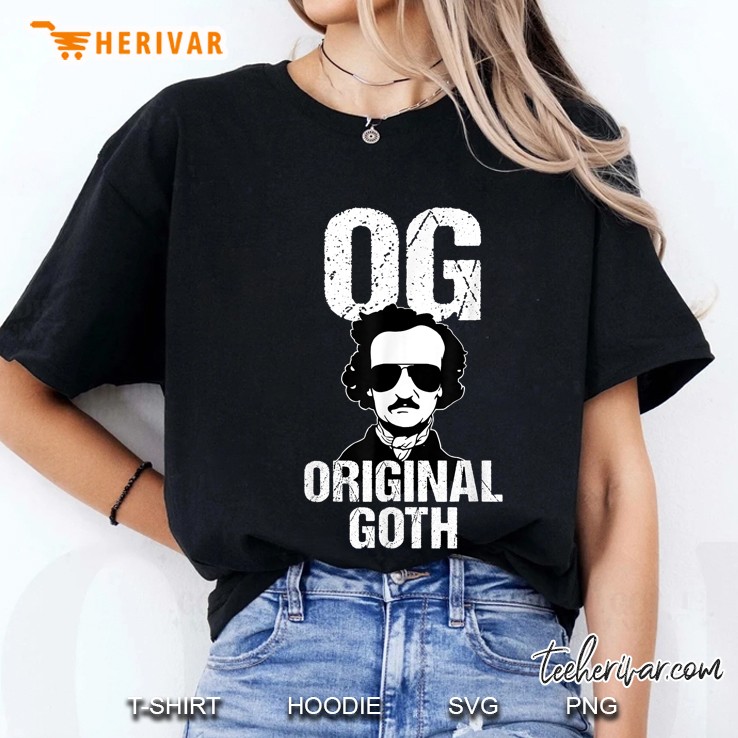 OG Original Goth Edgar Allan Poe Version Ladies Tee