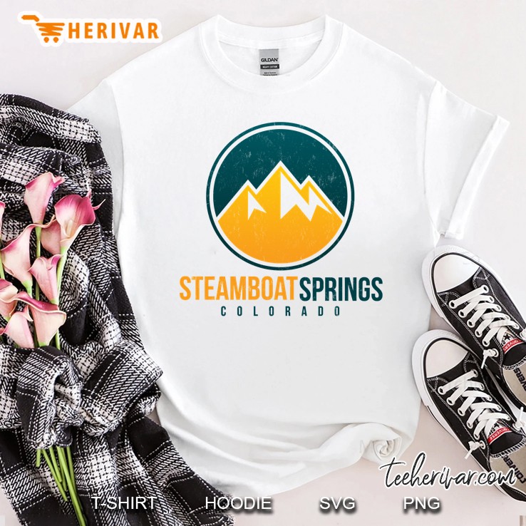 Steamboat Springs Colorado Ski Snowboard Shirt