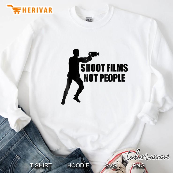 Shoot Film Not People Sweatshirt