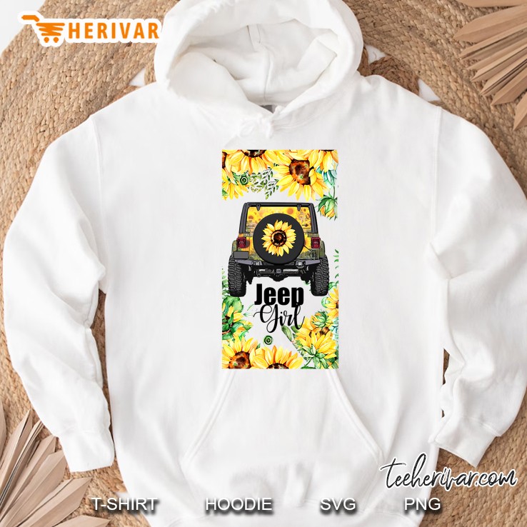 Jeep Girl Sunflowers Version Hoodie