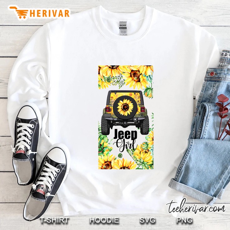 Jeep Girl Sunflowers Version Sweatshirt