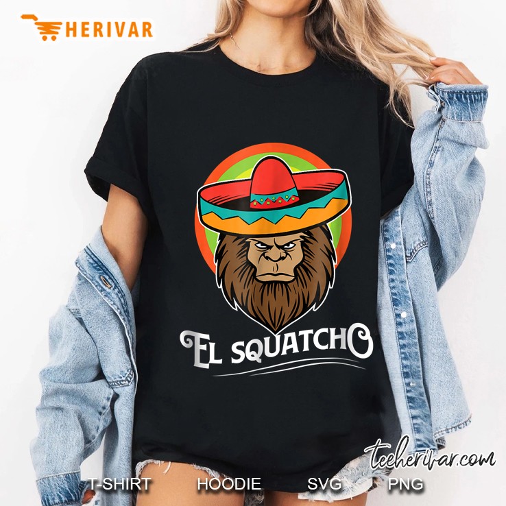 El Squatcho Mexican Sasquatch Version Hoodie