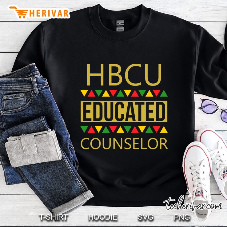 Hbcu Educated Counselor Dashiki Version Sweatshirt