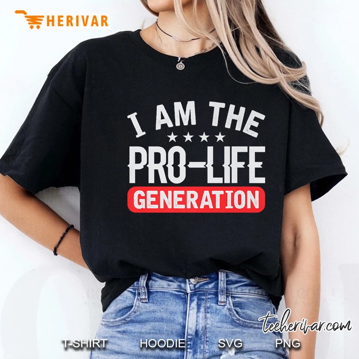 I Am The Pro-Life Generation Ladies Tee