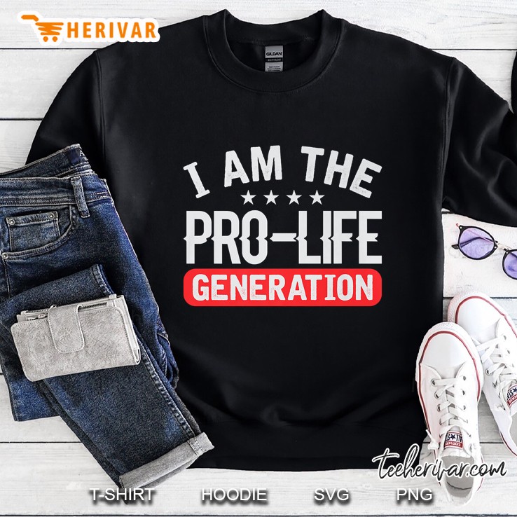 I Am The Pro-Life Generation Sweatshirt