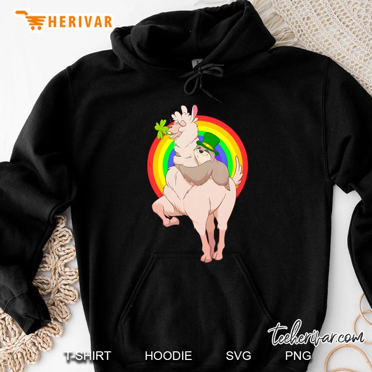 Sloth Riding Llama St Patrick