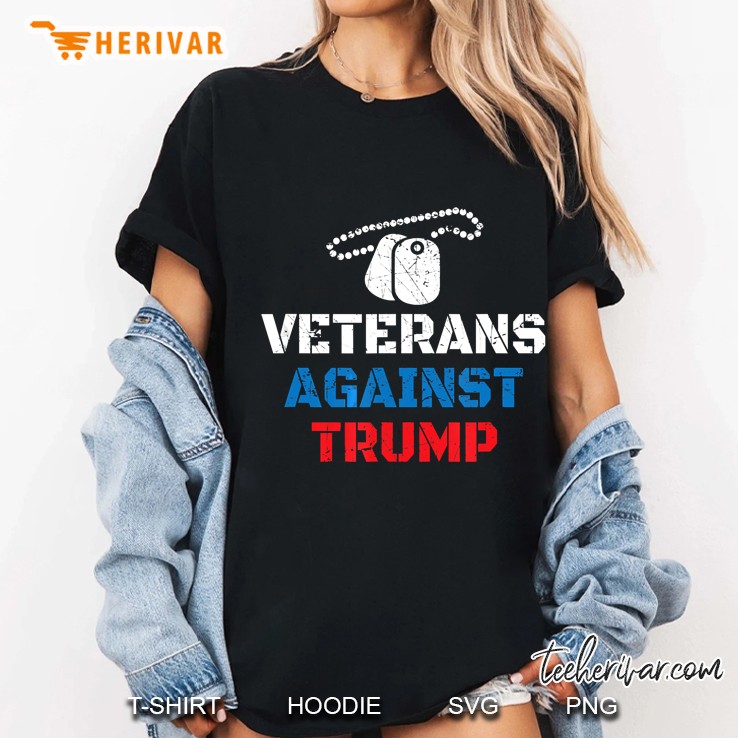 Veterans Against Trump Version2 Hoodie