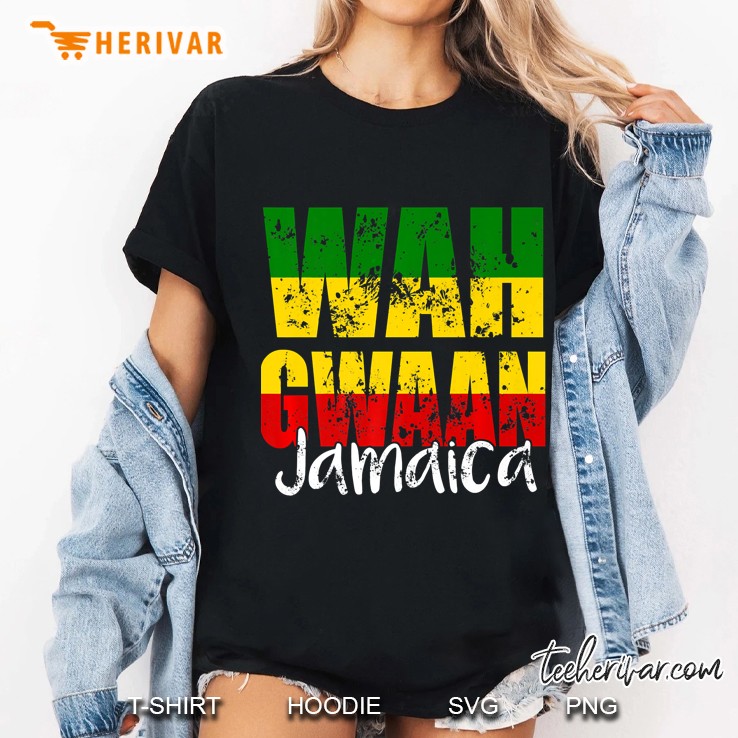 Wah Gwaan Jamaica Version2 Ladies Tee