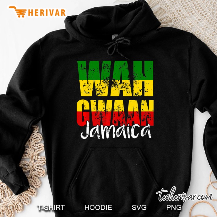 Wah Gwaan Jamaica Version2 Hoodie