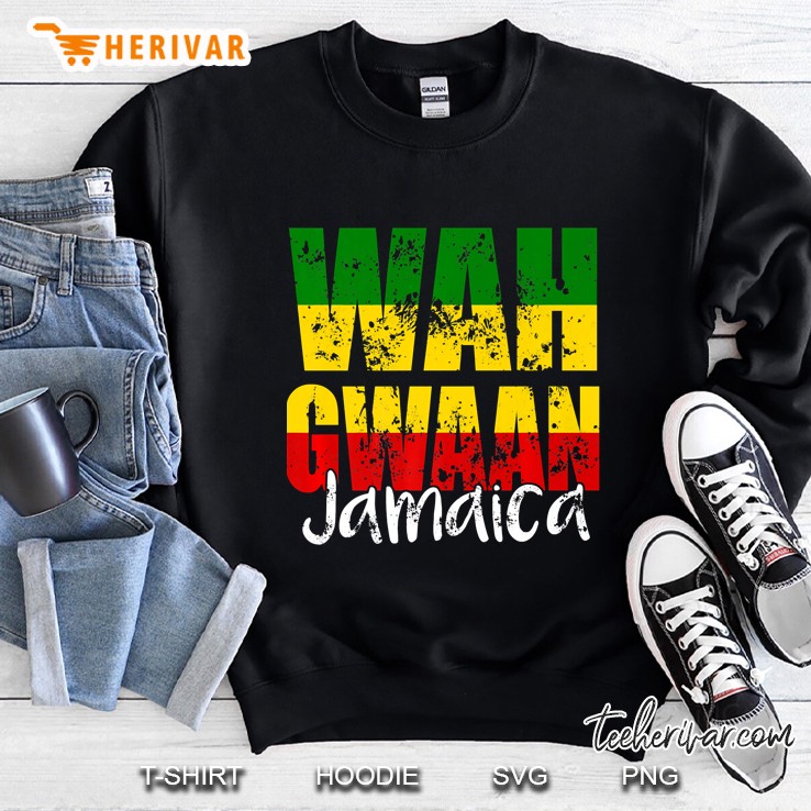 Wah Gwaan Jamaica Version2 Sweatshirt