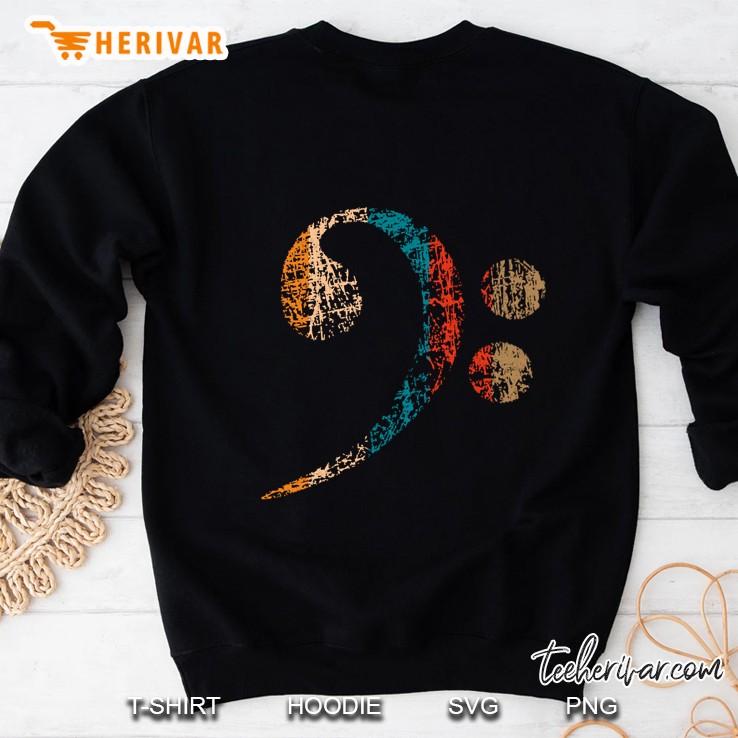 Big Bass Clef Bass Key Sweatshirt
