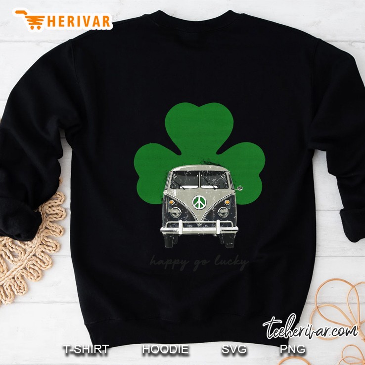 Hippie Van Shamrock Version Sweatshirt