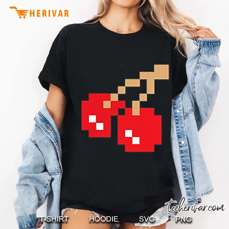 Pixel Cherry Hoodie