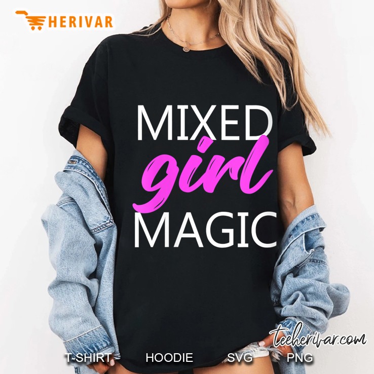 Mixed Girl Magic Ladies Tee