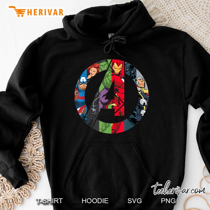 Marvel Avengers A Logo Hoodie