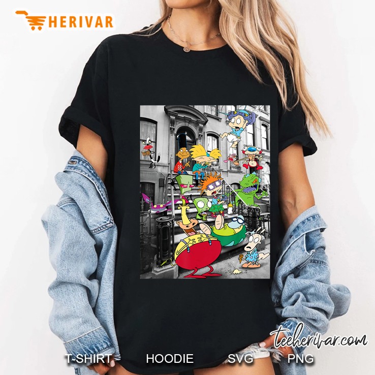 Nickelodeon Characters Ladies Tee
