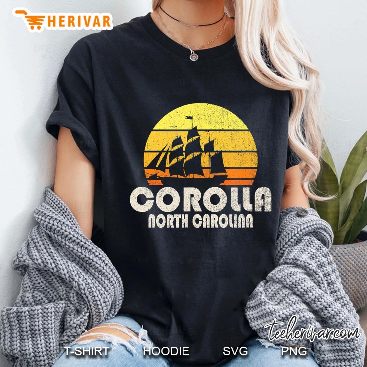 Corolla North Carolina Retro Hoodie