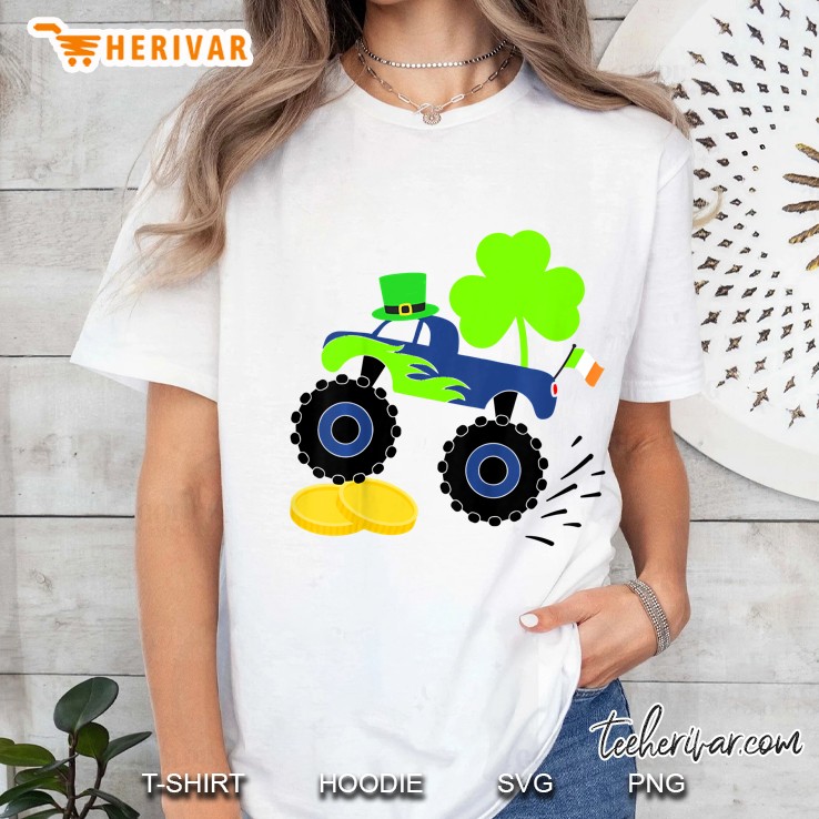 Kids Saint Patricks Day Shamrock Ladies Tee