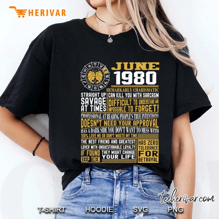 June 1980 Ladies Tee