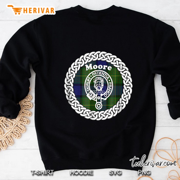 Moore Durum Patientia Frango Scottish Crest Badge Version Sweatshirt